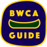 BWCA Guide logo with graphical canoe